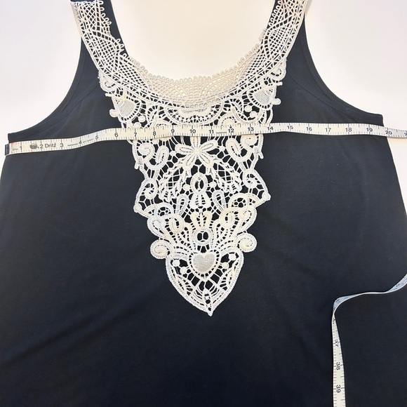 Apt.9 Bathing Suit Cover-up Large NWOT Black - Picture 2 of 6